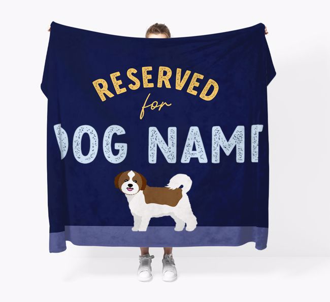 Reserved For: Personalized {breedFullName} Throw Blanket